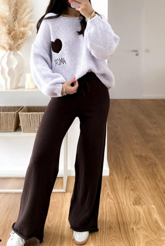 Strick Pullover Amor