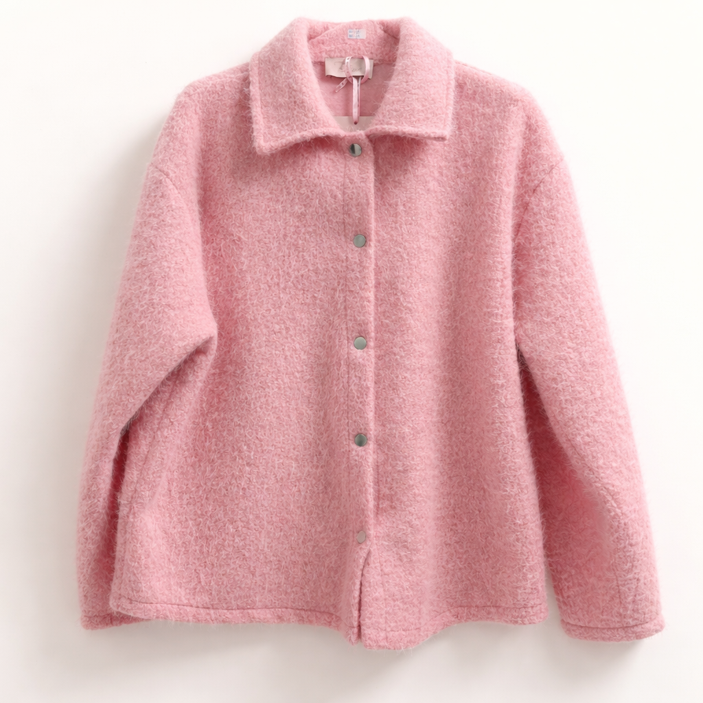 Kurzmantel „Leona“ in rosa