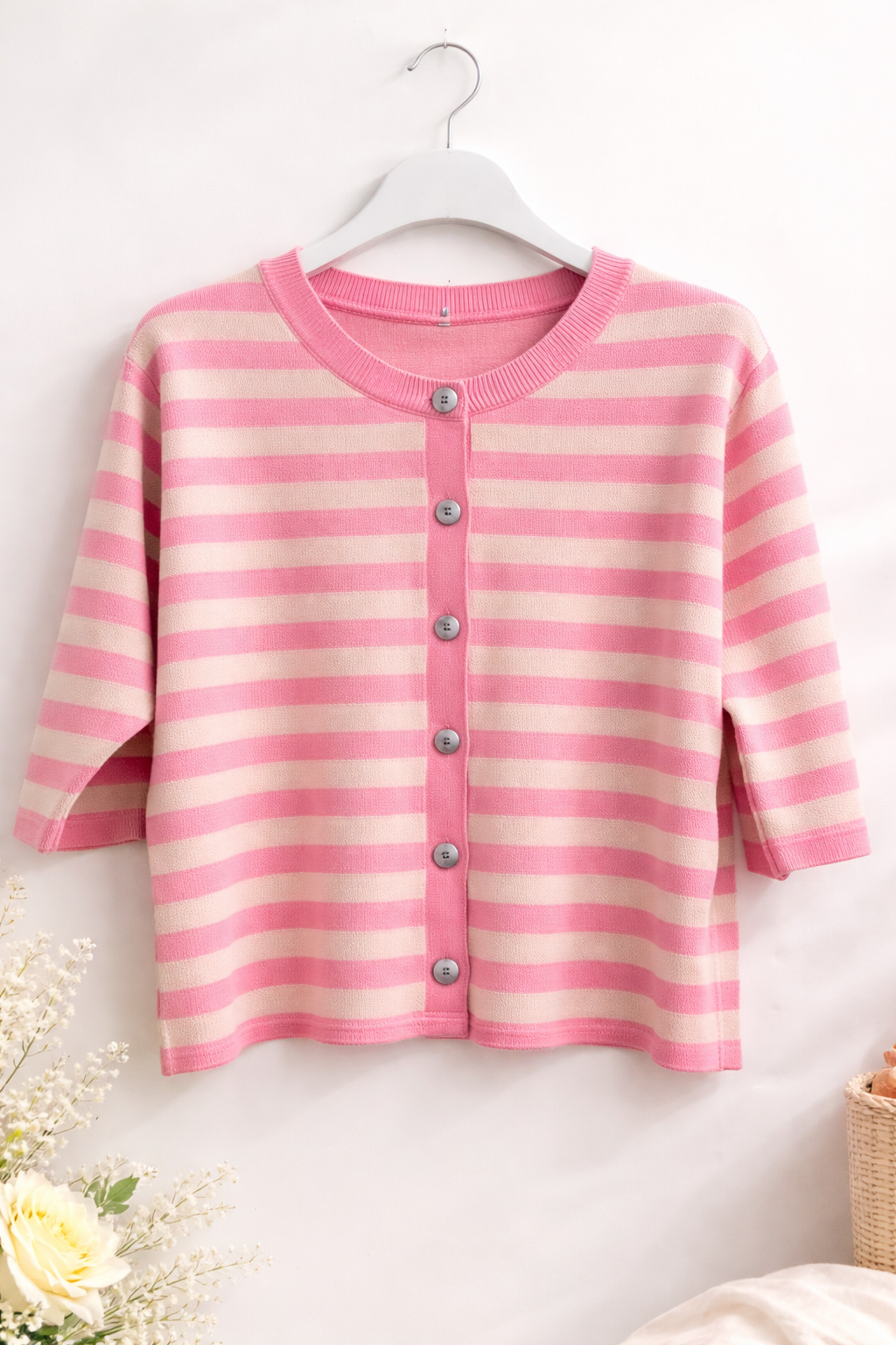 Kurzarm Cardigan „Irina“