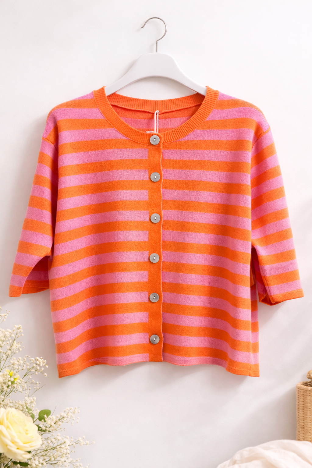 Kurzarm Cardigan „Irina“