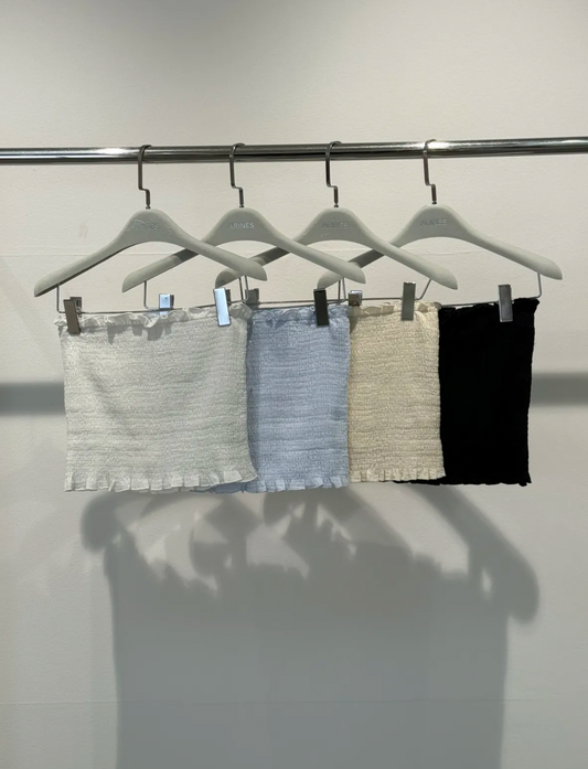 Gerüschtes Bandeau Top „Lola“