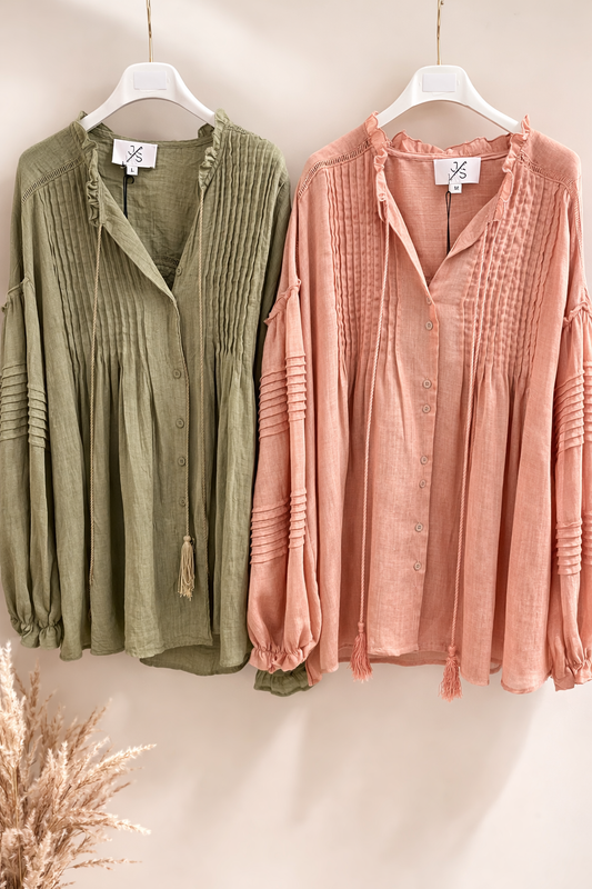 Bluse Lisa mit Baumwolle