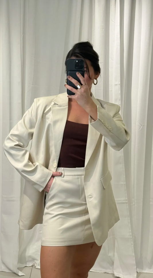 Oversize Blazer Barcelona Beige