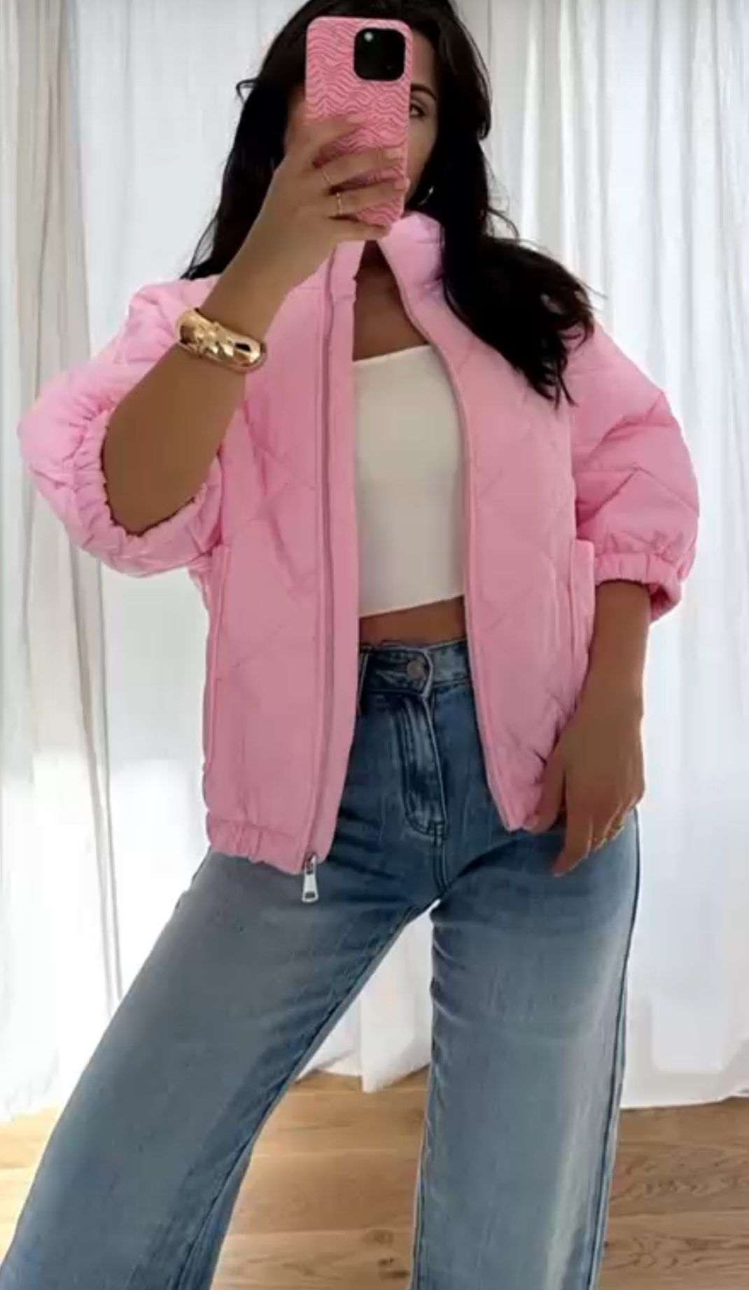 Fluffy Weste " Leni"