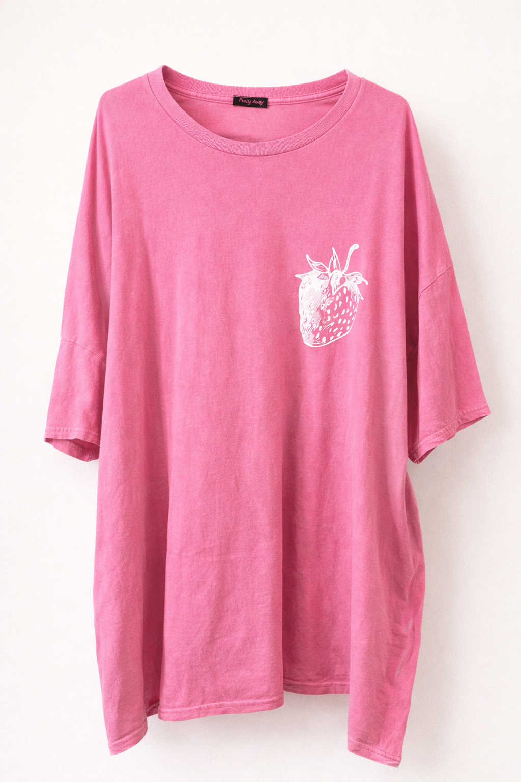 Oversized Shirt Pink Berry
