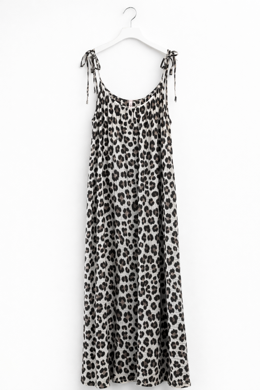 Leo Musselinkleid Maxi