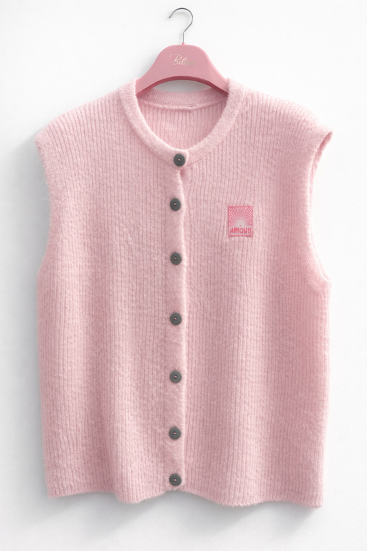Strickweste Lamour Rosa