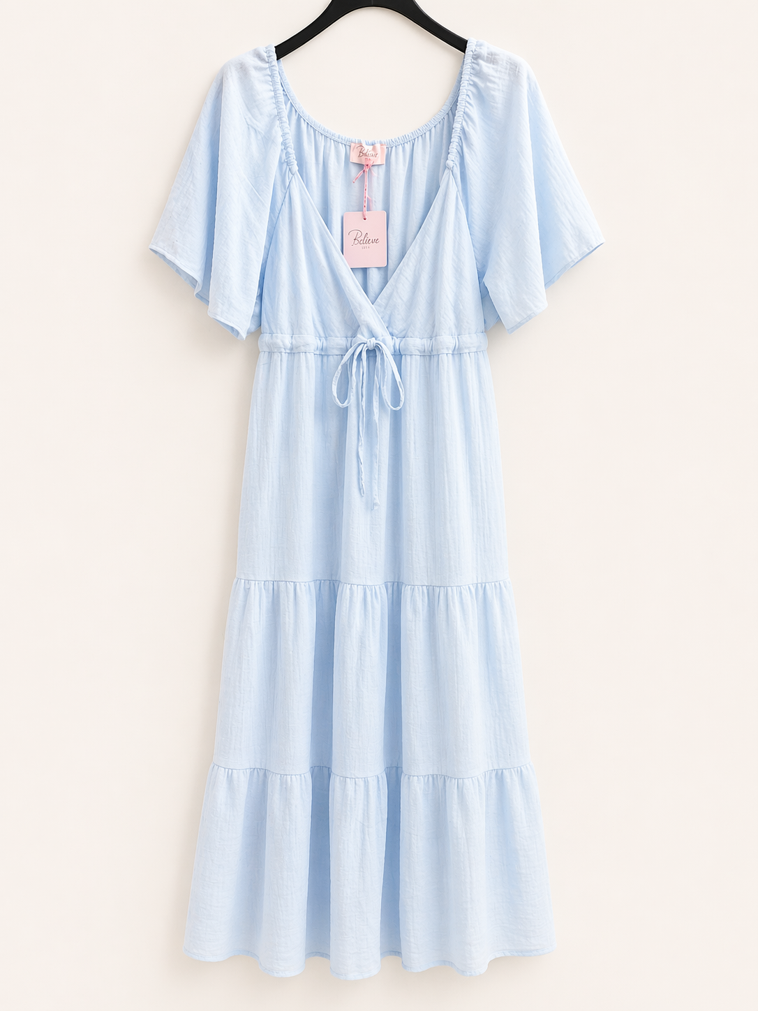 Maxikleid mit Bündchen