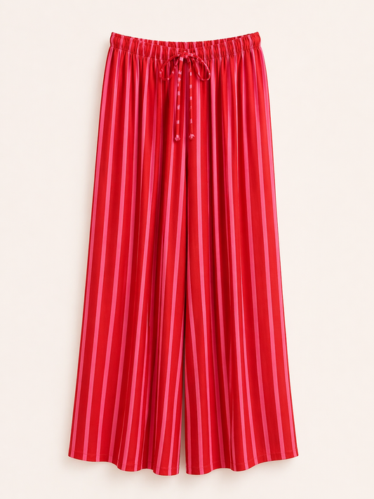 Viskose Hose gestreift