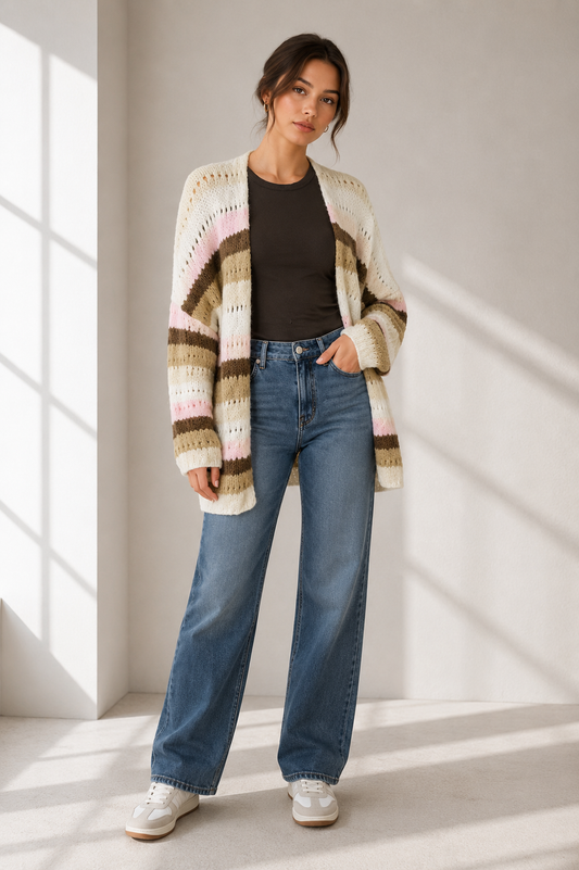 Strick-Cardigan